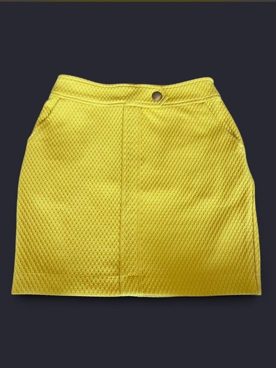 Banana Republic Dresses & Skirts - 💛Banana Republic Mustard Mini Pencil Skirt NWOT